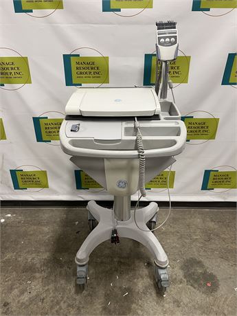 GE MAC 5000 EKG On Cart w/ Leads