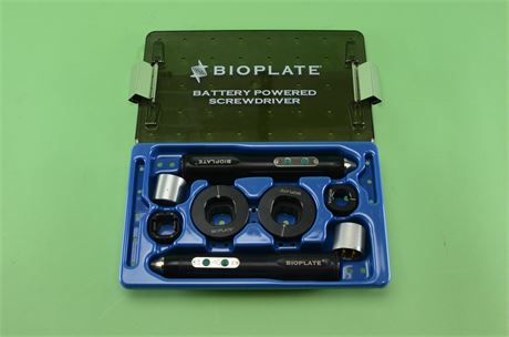 Bioplate Battery Powered Screwdriver Set