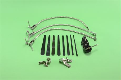 Assorted Yasargil Flexible Arms & Accessories