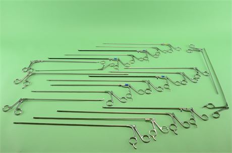 Assorted Laparoscopic Instruments