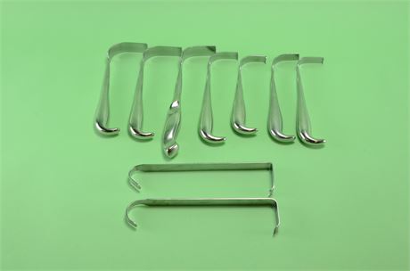Assorted Hibbs Retractors