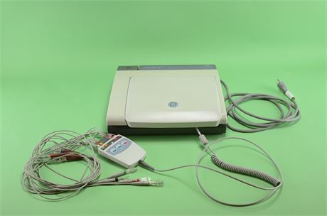GE MAC 5500 HD EKG w/ Module & Leads
