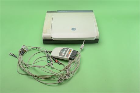 GE MAC 5500 HD EKG w/ Module & Leads