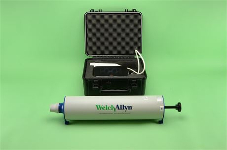 Niox Vero FeNO Device & Welch Allyn Calibration Syringe