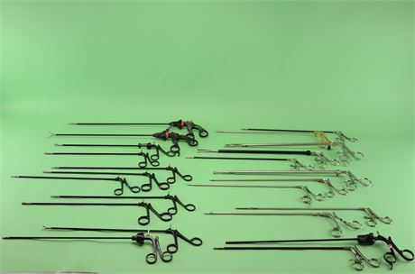 Assorted Laparoscopic Instruments