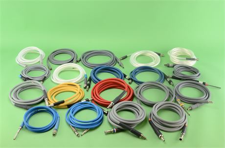 Assorted Fiber Optic Cables