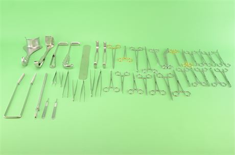 Assorted OBGYN C-Section Instrument Set