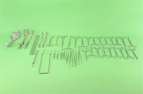 Assorted C-Section OBGYN Instrument Set