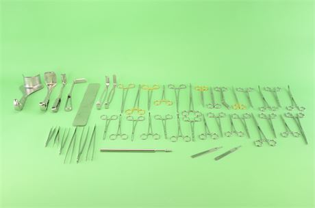 Assorted OBGYN C-Section Instrument Set