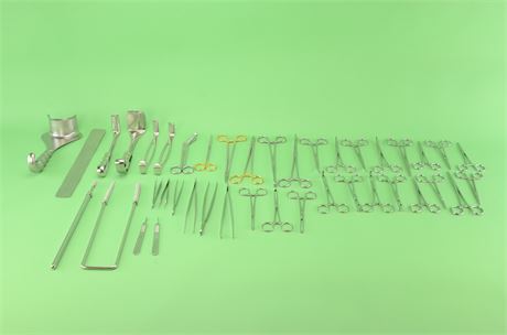 Assorted OBGYN C-Section Instrument Set