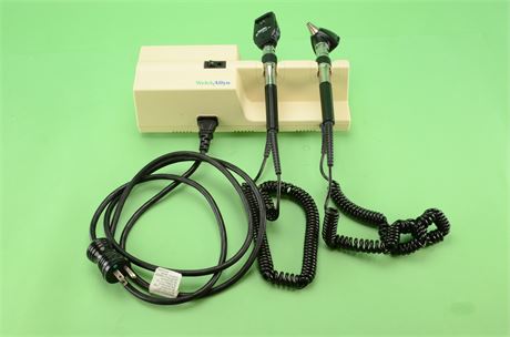 Welch Allyn 767 Oto/Ophthalmoscope w/ Wall Transformer