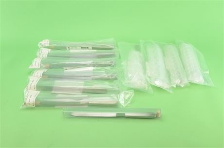 Symmetry 01-7017 & Novo Surgical N1281-28 Liston Amputation Knives