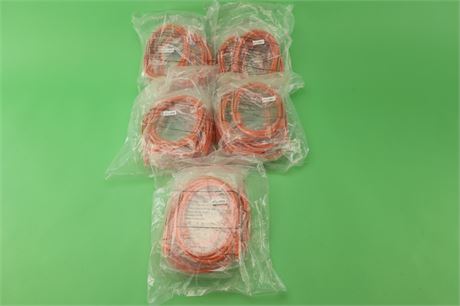 Lot Of 50 CAT6 CAT.6 UTP Booted 550Mhz Ethernet Patch Cord Cable 5’  NEW