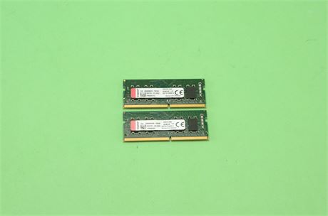 Kingston 8GB DDR4 Laptop RAM Sticks