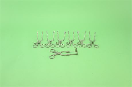 Assorted Perkins & Adjustable Retractors