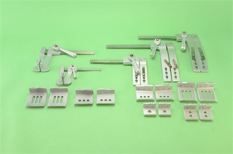 Assorted Burford-Finochietto Rib Spreaders & Cooley Retractors