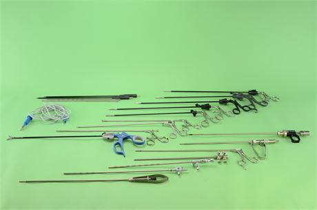 Assorted Laparoscopic Instruments