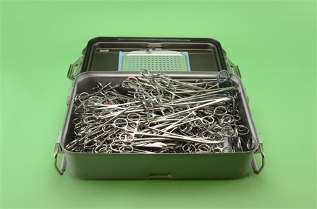 Assorted General Purpose Curved/Angled-Tip Forceps