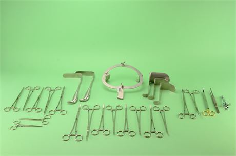Jarit Hysterectomy Instrument Set