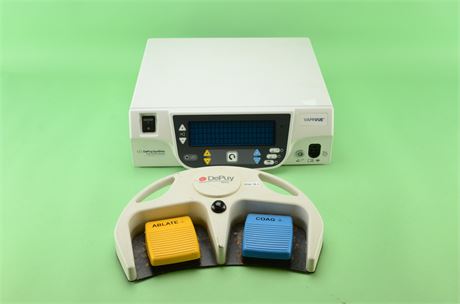 DePuy Mitek/Synthes VAPR VUE RF Electrode System & Footswitch
