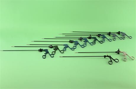 Assorted Unbranded Laparoscopic Instruments
