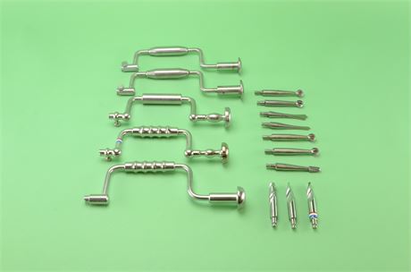 Assorted Hand Drills & Bits
