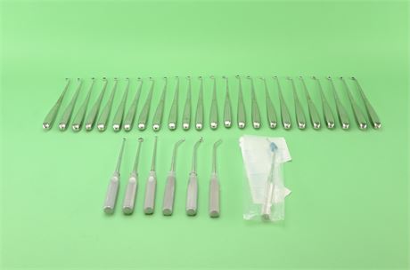 Assorted Ring & Stirrup-Loop Curettes