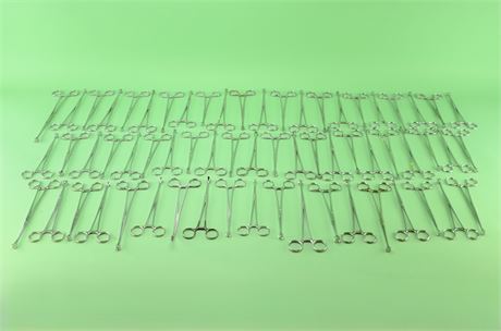 Assorted Babcock Forceps
