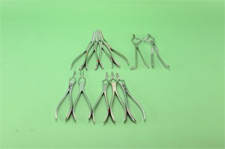 Assorted Septum Straightening Forceps